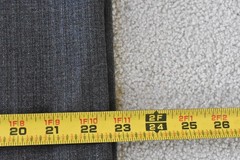 By 1/2 Yd, 59″ Wide, Brown on Brown Lt-Mid-Weight Wool, Suiting, A145