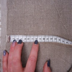 HEAVY Pure 100% LINEN – Natural Fabric 350gsm European flax – WASHED WIDE