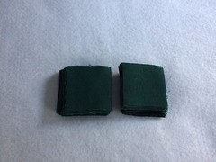200 2-INCH SOLID GREEN FABRIC QUILT SQUARES – SG 102