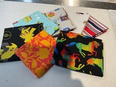 Fat Quarters Seven Assorted Patterns Fabric Cotton