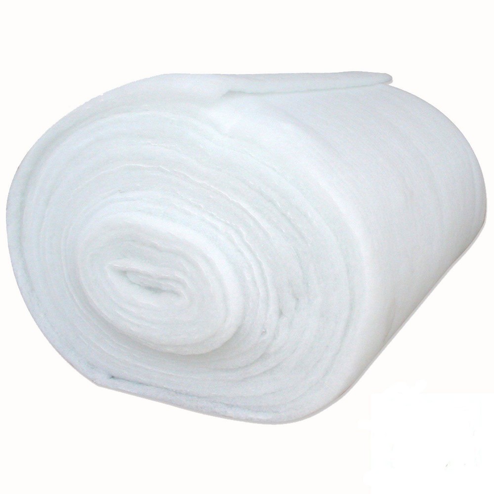 40 Inch Wide Dacron Upholstery Grade Batting Bonded Polyester 5 Yards