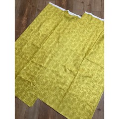 Bloomsbury Square Fabri-Quilt Inc Mustard Yellow Floral Cotton Fabric 5 Yards