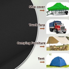 1200D Heavy Canvas Outdoor Fabric by The Yard Waterproof Multi-Color/Length