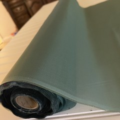 SILK GREEN , FABRIC 10 Yards x 22 Inches Wide or 360 Inches x 22 Wide
