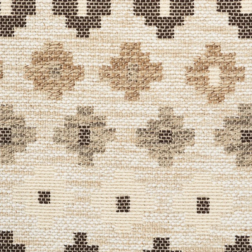 Schumacher Diamond Weave Uphol Fabric- Ayumi Performance / Natural 2.85 yd 78131