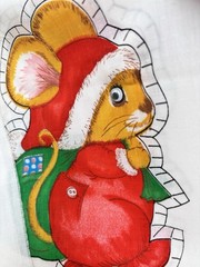 1970’s Spring Mills Christmas Ornaments 38 Sew/Stuff Fabric Panels Googly Eyes