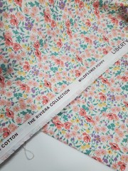 Liberty Fabrics Riveira Wildflower Poppy Cotton Florals Sew Quilt FAT QUARTER
