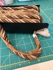 Rope Trim Cord Mora Toffee Upholstery Toffee per yard Robert Allen