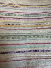 8 Yards 31” Of Slub Cotton Guaze Fabric Sold By The Yard. (76)