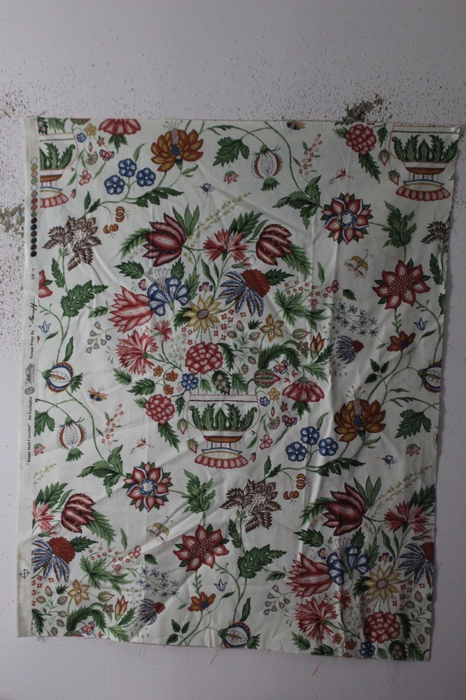 Greeff, Basset Hall Coverlet, Williamsburg Collection, 29.50″W X 37″ L, Cl Multi