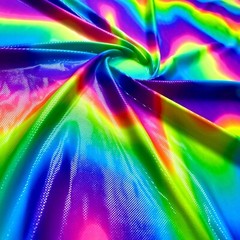 Stretch Spandex Fabric Psychedelic Multicolor Print 60″wide by yard for Swimwear