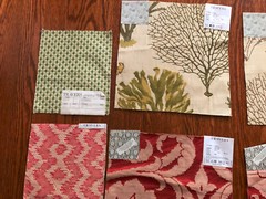 TRAVERS by Zimmer + Rohde 12 pcs Mixed Lot 7 1/4″ – 19 3/4″ Fabric Samples