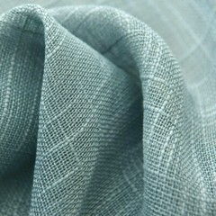 Curtain Cushion Cotton Linen Fabric Sheer Material Sewing DIY Solid Color Modern