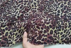 55” Wide By Yard Africa Leopard Fabric Soft Dress Abaya Material Viscose Rayon