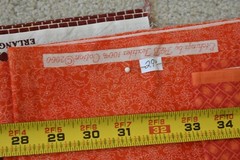 3 Yards & 6″ Long, Bright-Colors Theme Quilt Cotton Bundle / Lot, T254