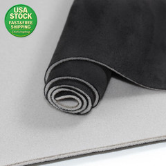 Suede Headliner Fabric Foam Backing Black 96X60 Automotive Interior Repair