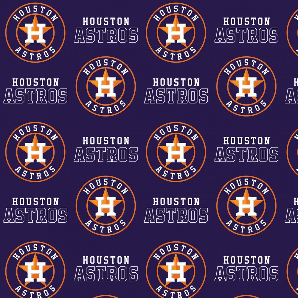 Houston Astros 60 Wide Fabric Traditions ~By The Yard