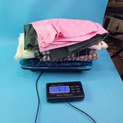 Fabric Remnant Lot Repro TRUE Vintage Scrap Grab Bag All Types Quilt Craft 5 Lb