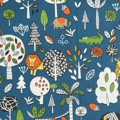 100% Cotton Fabric Bundle Quilt Squares 5”x5”, Animal Patterns Charm Packs …