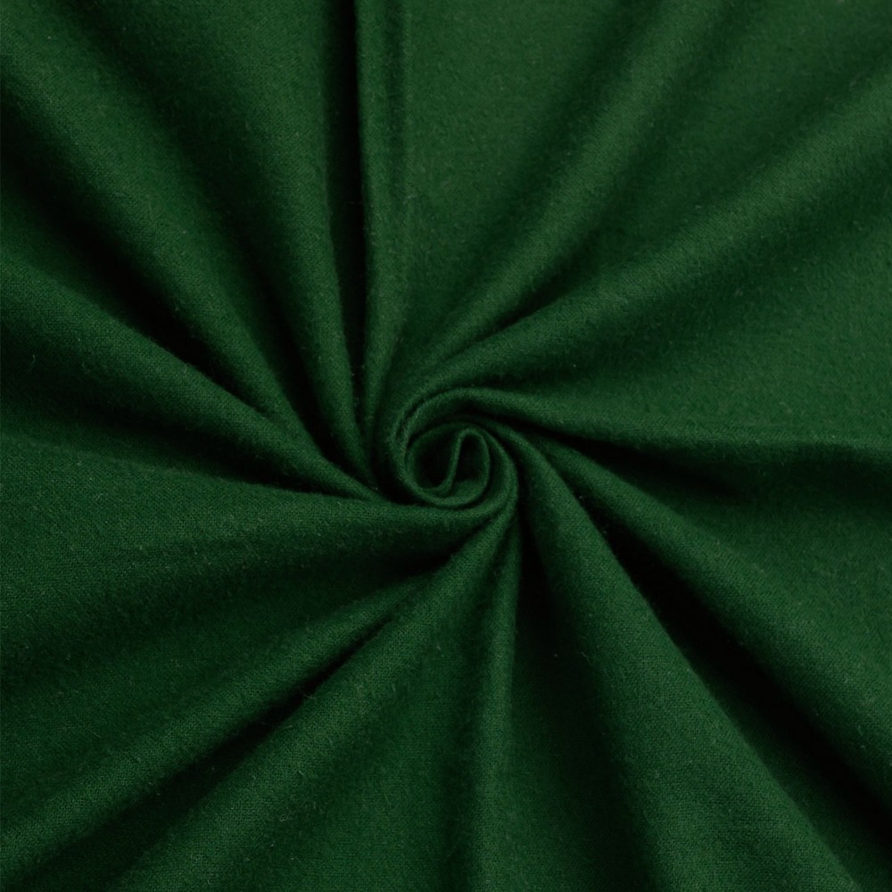 Hunter Green Solid Flannel Fabric – 44″ Wide – 100% Cotton – Sold by the Yard