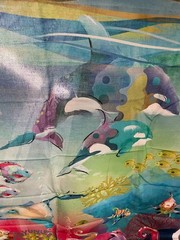Shining Sea 3 Wishes Fabric Panel 34″ x 44″