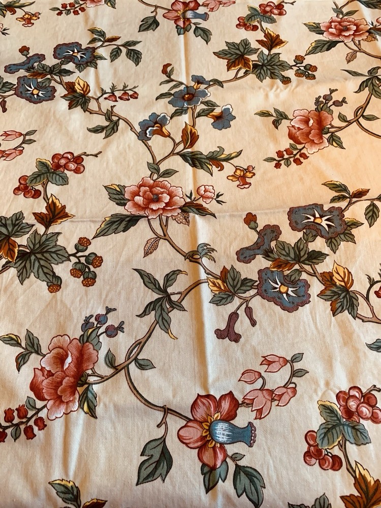 Vtg Cohama Riverdale “ESSEX” Fabric 56.5” x 31.5”