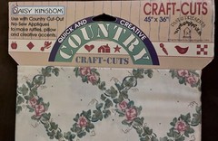 VTG “All-Over Ivy “Trellis & Roses Cottagecore DAISY KINGDOM Craft Cuts BTY