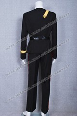 Starfleet Costume for Star Trek The Wrath of Khan Khan Cosplay Uniform