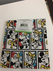 BRAND NEW DISNEY MICKEY & FRIENDS TILE PRE-CUT FAT QUARTER 18″ X21″