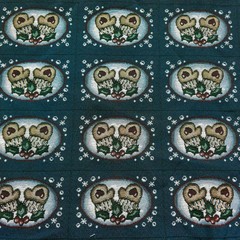 Holiday Mitten Tapestry Fabric 54″ By The Yard