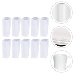 20Pcs Reusable White Sublimation Shrink Wrap Film for 20Oz Bottle Tumblers