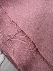Pink Mauve Textured Polyester Blend Fabric 1.25 Yards 54″ Wide Suiting Apparel