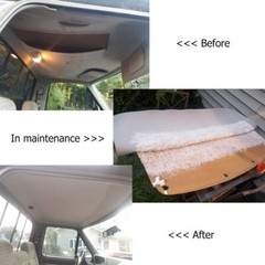 60″ Headliner Fabric Foam Backed Auto Roof Liner Repair Upholstery Suede