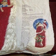 Daisy Kingdom Cut & Sew Vintage Santa Door Panel 60″ x 35″