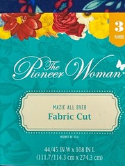 Pioneer Woman 3 Yard Fabric Floral, Birds, Paisley Choose Pattern 44/45″ x 108″