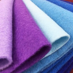 24 PCS 20x30cm Soft Felt Fabric Sheets, 1.4mm Thick, Assorted Color, Craft