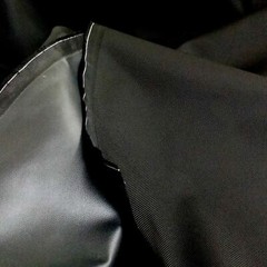 1680D DWR WP BALLISTIC CORDURA NYLON MILITARY FABRIC BLACK PU BACK COATED 60″W