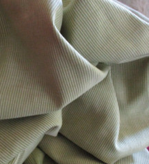 BTY – Vintage Scalamandre Celery Green ribbed Designer upholstery Fabric
