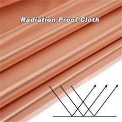 EMF Protection Copper Fabric-Blocking RFID Radiation Singal Wifi EMI/EMP/RF US