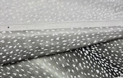 TREND VERN YIP PERTH BARK BROWN DEER SKIN LINEN MULTIUSE FABRIC BY THE YARD 54″W
