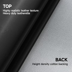 108″x51″ Marine Vinyl Fabric Faux Leather Upholstery Pleather Auto Boat Yard
