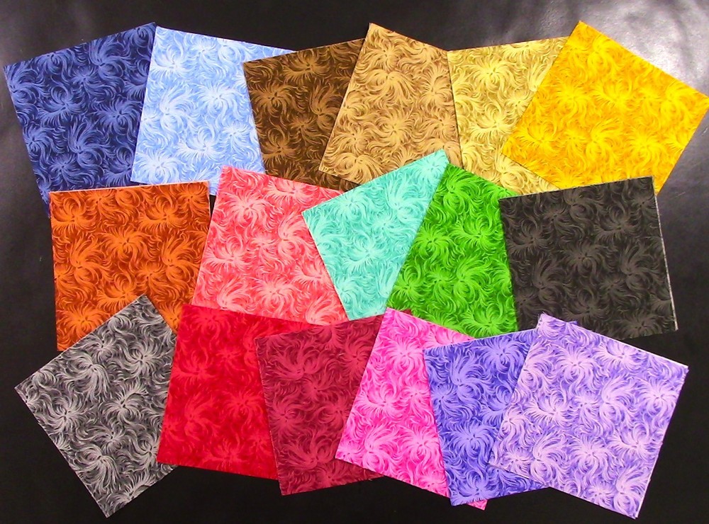 (51) 5″ Squares – Wisps – Charm Pack, Sewing, Quilts – 100% Cotton Fabric – 5788