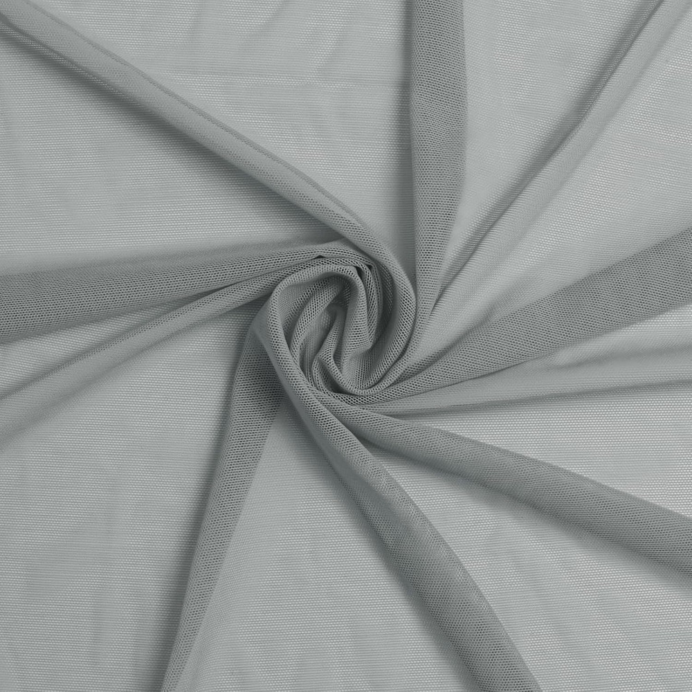 Mesh Fabric, 66In 4-Way Stretch Power Mesh, Lightweight Sheer, 90% Nylon, 10% Sp