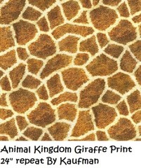 Animal Kingdom Animal Print cotton quilt fabric by Kaufman BTY Zebra 19876-286