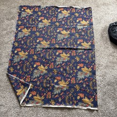 Laura Ashley Vintage 1983 Fabric 60 Inches Wide X 90 In Long