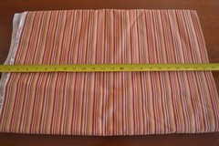 By 1/2 Yd, Yellow Orange Gold Red Striped, Benartex/Halvorsen/Bittersweet, M8761