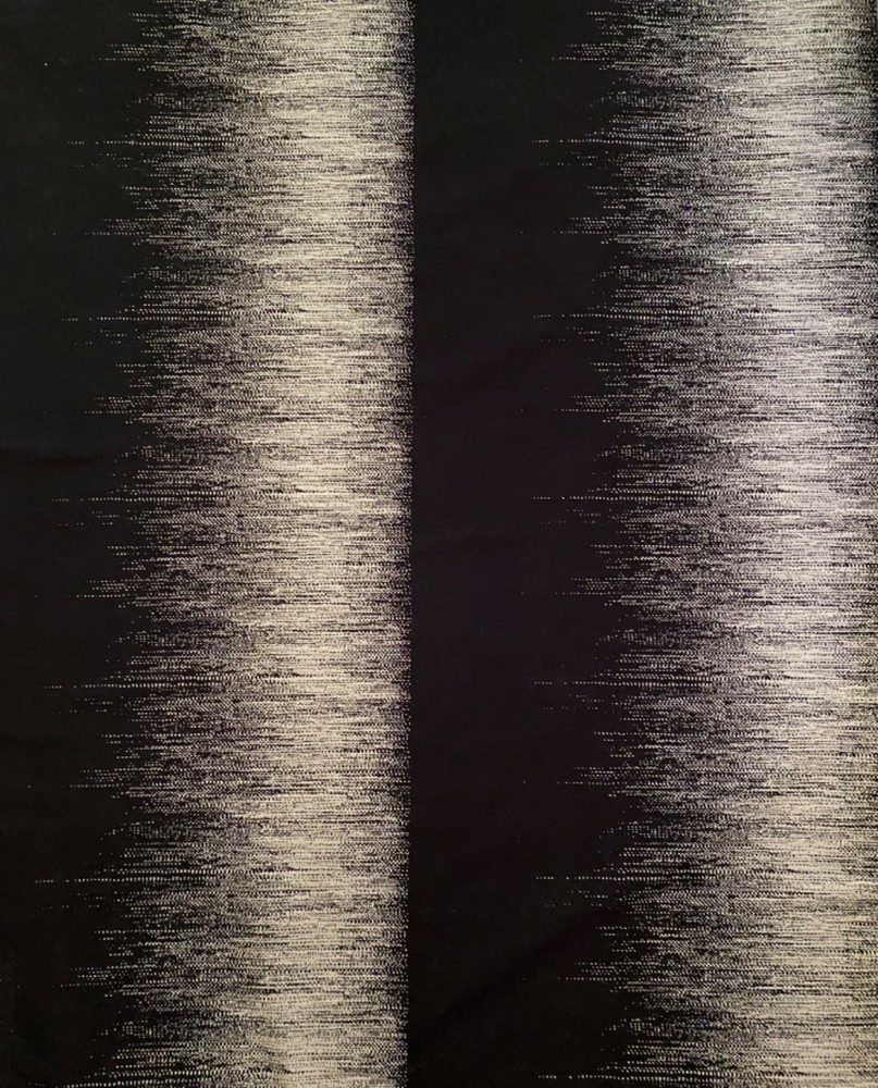 1.5Y RUBELLI Oskar Nero Reversible TREVIRA Flame Retardant Jacquard Fabric Italy