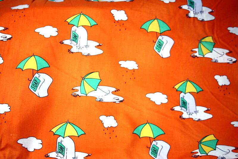 60 INCH WIDE TWILL – MELTING AT THE BEACH BY MMFAB – 100% COTTON FABRIC