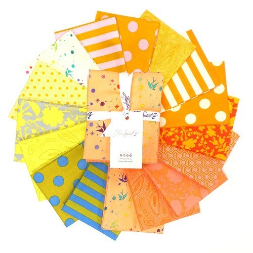 Tula’s True Colors Goldfish – 16 piece Fat Quarter Bundle