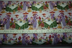Quilting Fabric, (unique design)–Free Spirit, Sisterhood of Purple